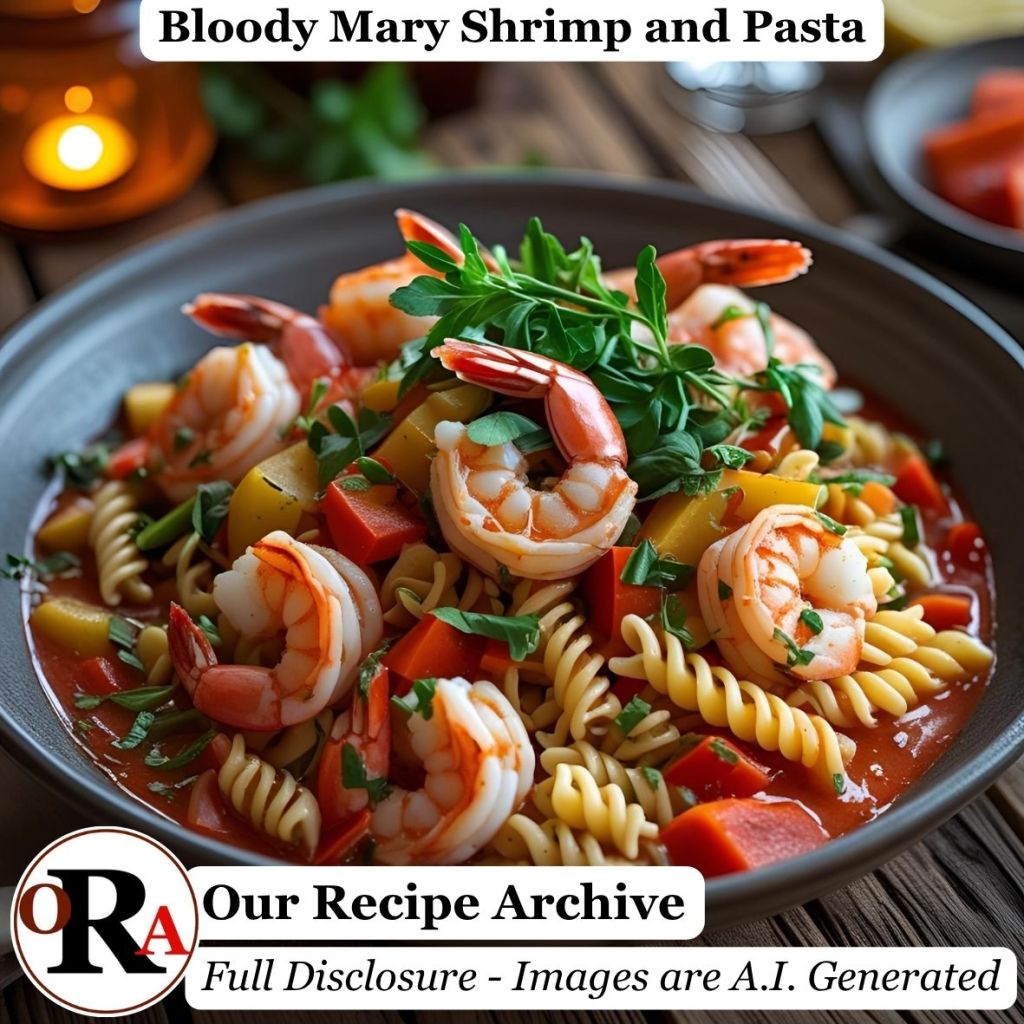 Bloody Mary Shrimp and&nbsp;Pasta