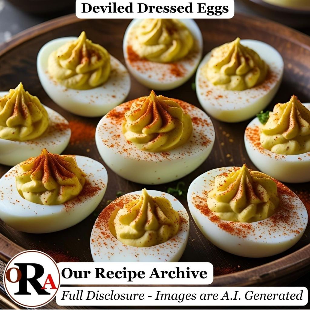 Deviled Dressed Eggs