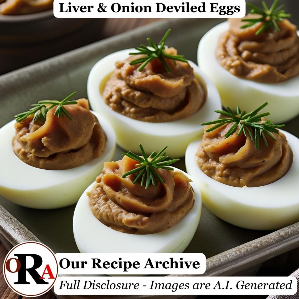 Liver & Onion Deviled&nbsp;Eggs