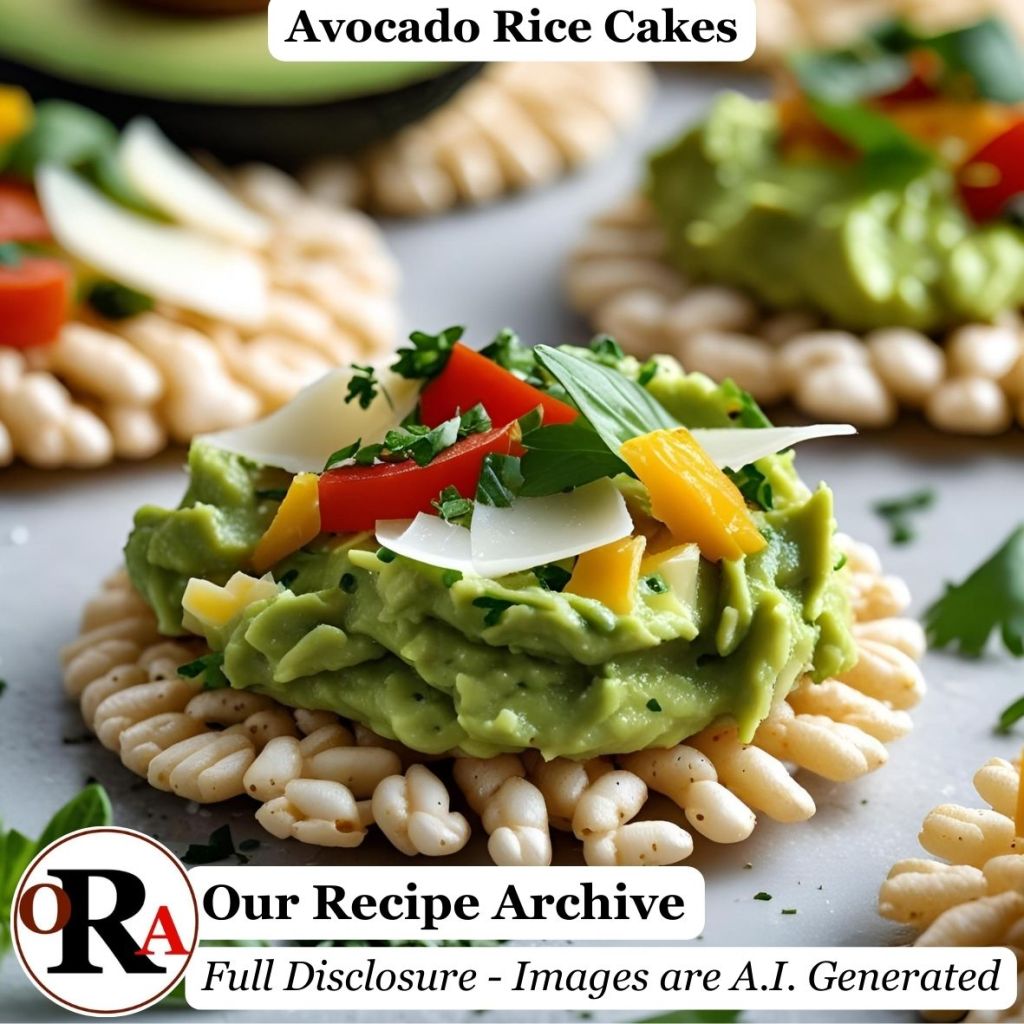 Avocado Rice Cakes