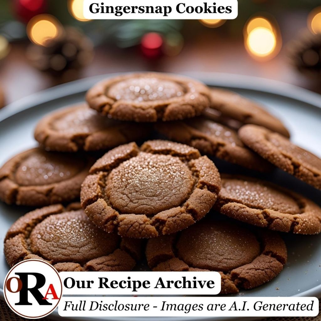 Gingersnap Cookies