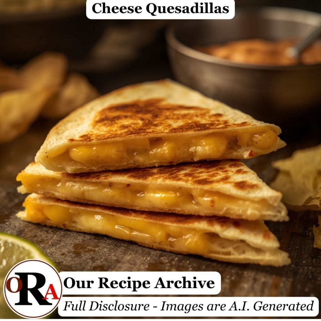 Cheese Quesadillas