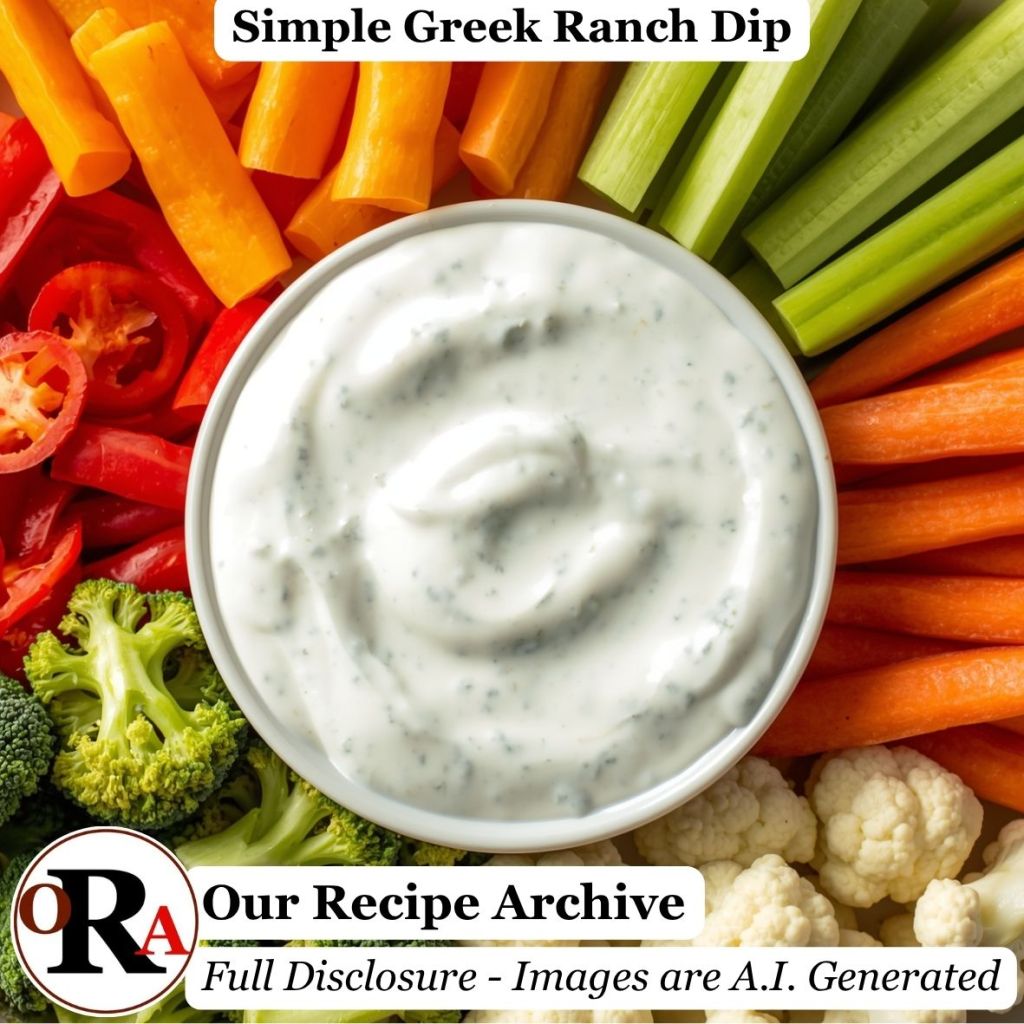 Simple Greek Ranch&nbsp;Dip